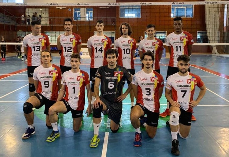 Volei Dumbria no seu primeiro partido desta singular temporada