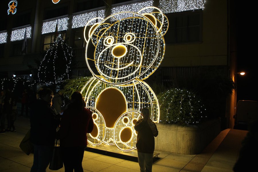 FOTO VIMIANZO- Iluminación Nadal 1