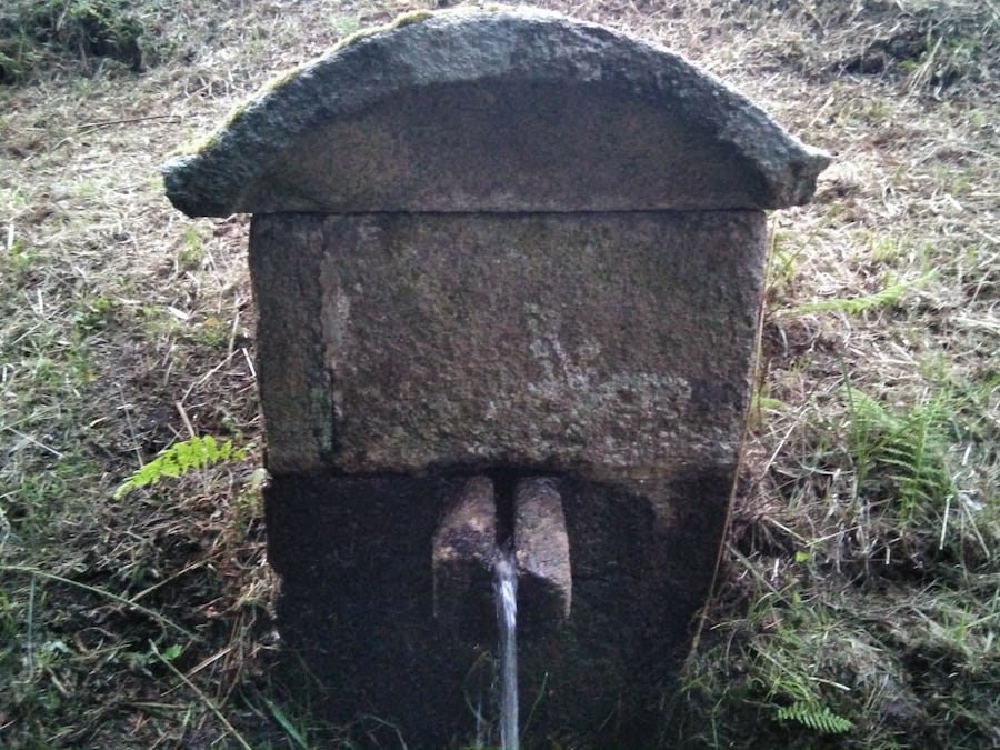 1 Fonte milagreira en Sta. Cristiña
