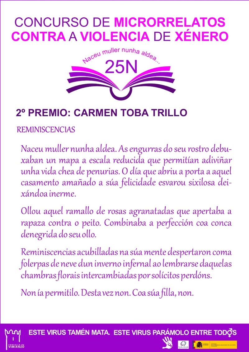 Concurso Microrrelatos 25N Vimianzo 2
