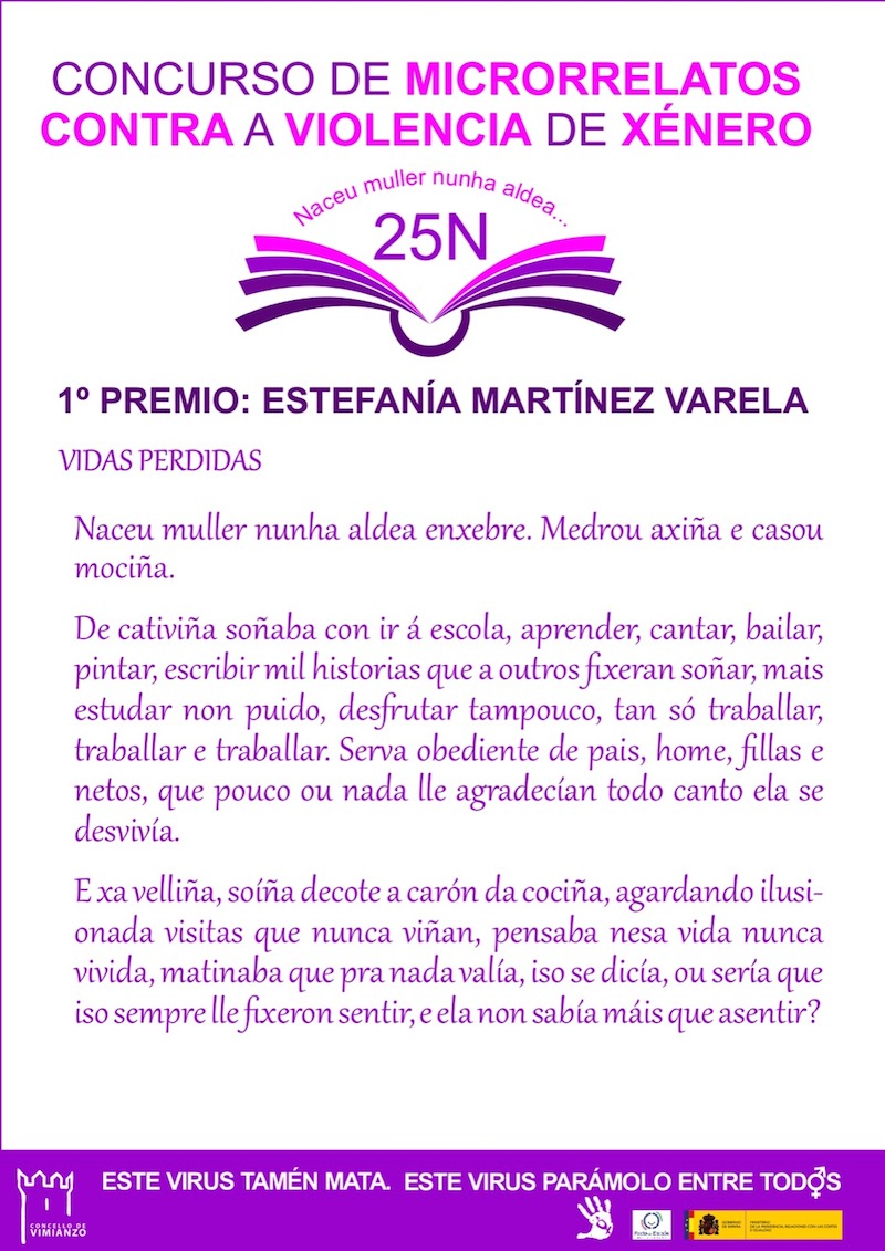 Concurso Microrrelatos 25N Vimianzo 1