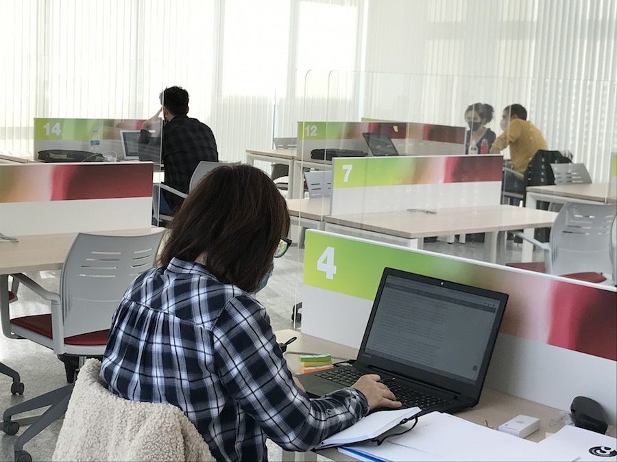 Dolores Nieto no Coworking Carballo