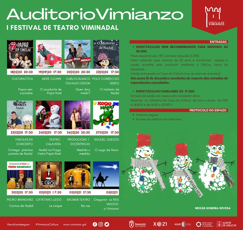 Programación Nadal Vimianzo 2020