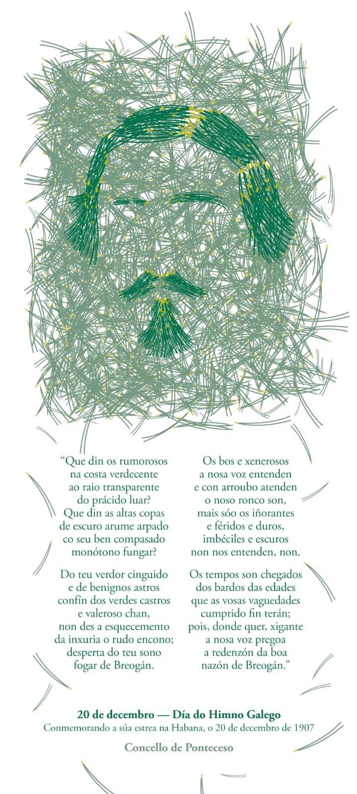 Homenaxe a Pondal dende Ponteceso