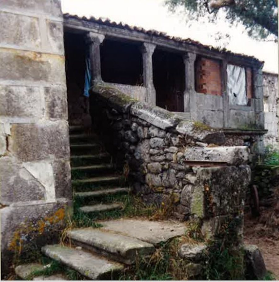 5 Escaleira e solaina no pazo de Boallo,( ala leste)