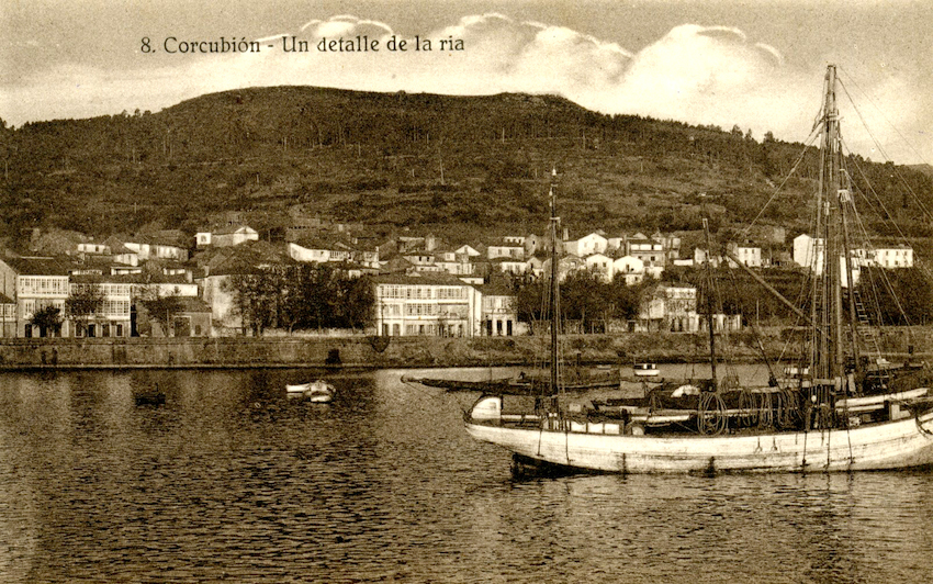 Corcubion 1930-Postal de Tanarro 10