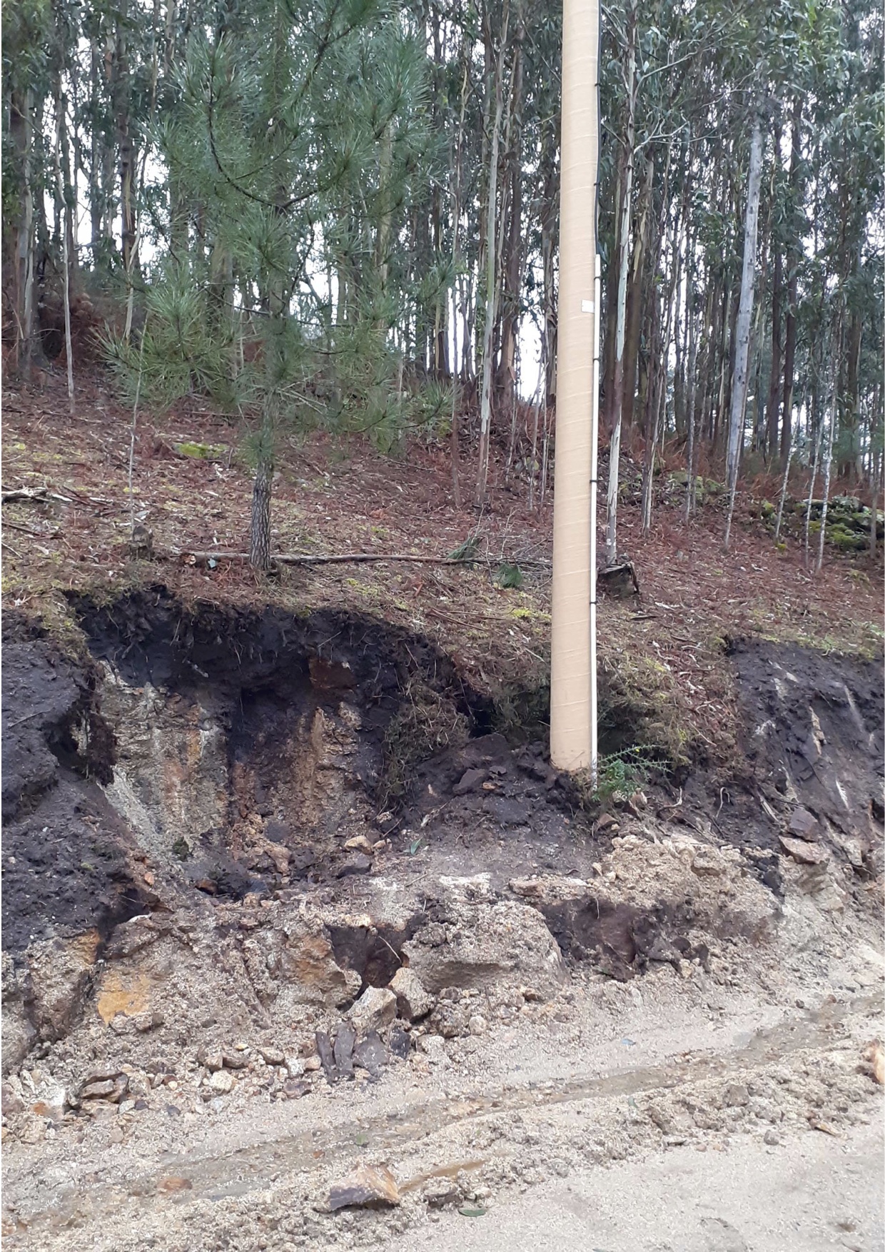 Desfeita nas obras de retranqueo de UDF En Corme