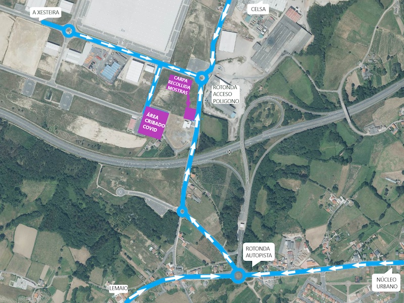 Accesos cribado parque empresarial Laracha copia