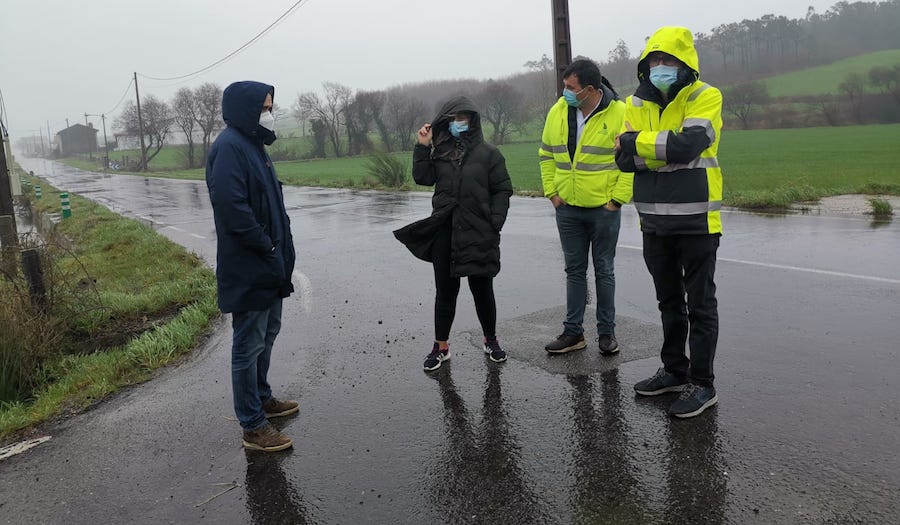 Visita as zonas de inundacion de Vimianzo con Augas