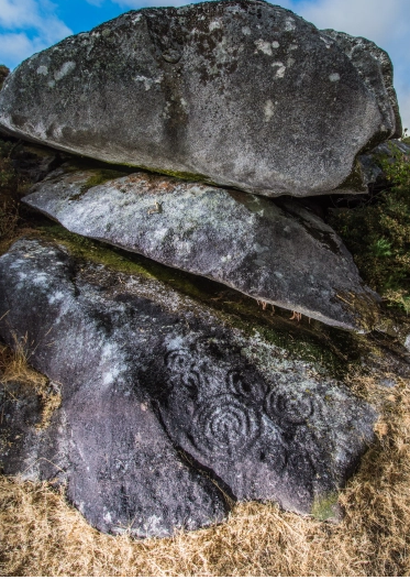 Estación de petróglifos do Outeiro do Recosto, en Boallo.