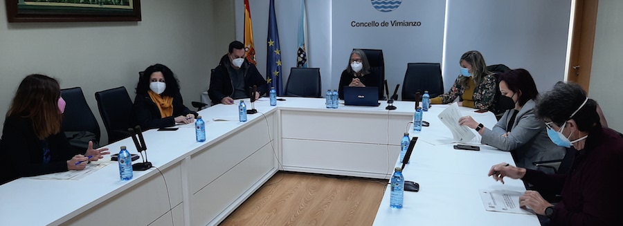 Reunion de alcaldesas da Costa da Morte coa subdelegada do goberno