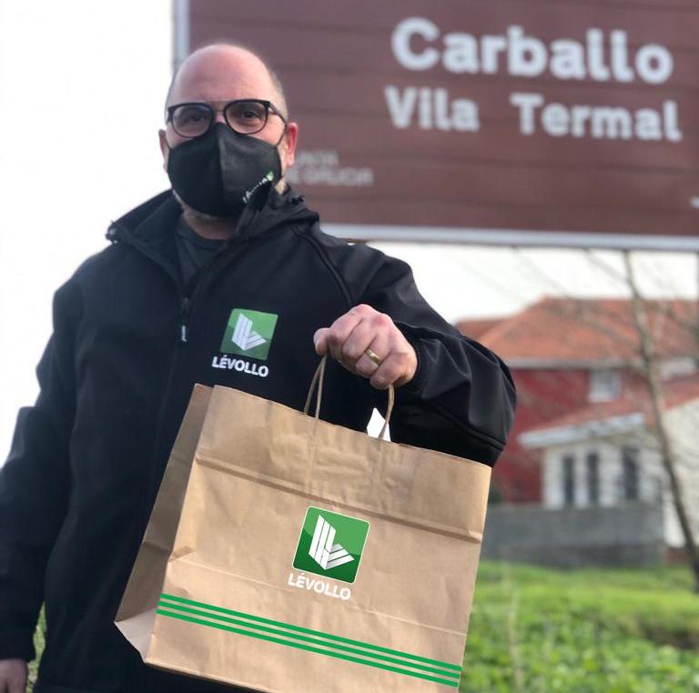Rafa Borrachero e Levollo en Carballo
