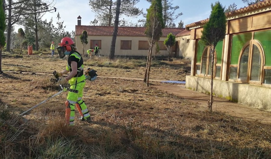 Acondionando Aldea Madeira