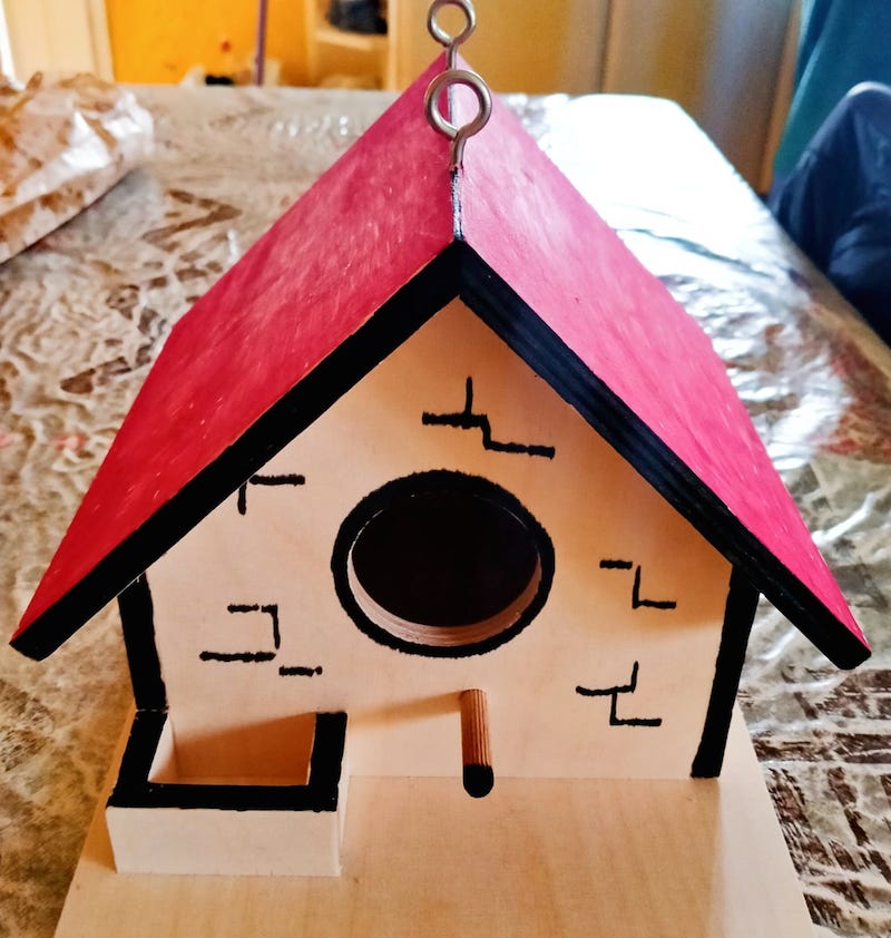 Casetas de paxaro pontecesas