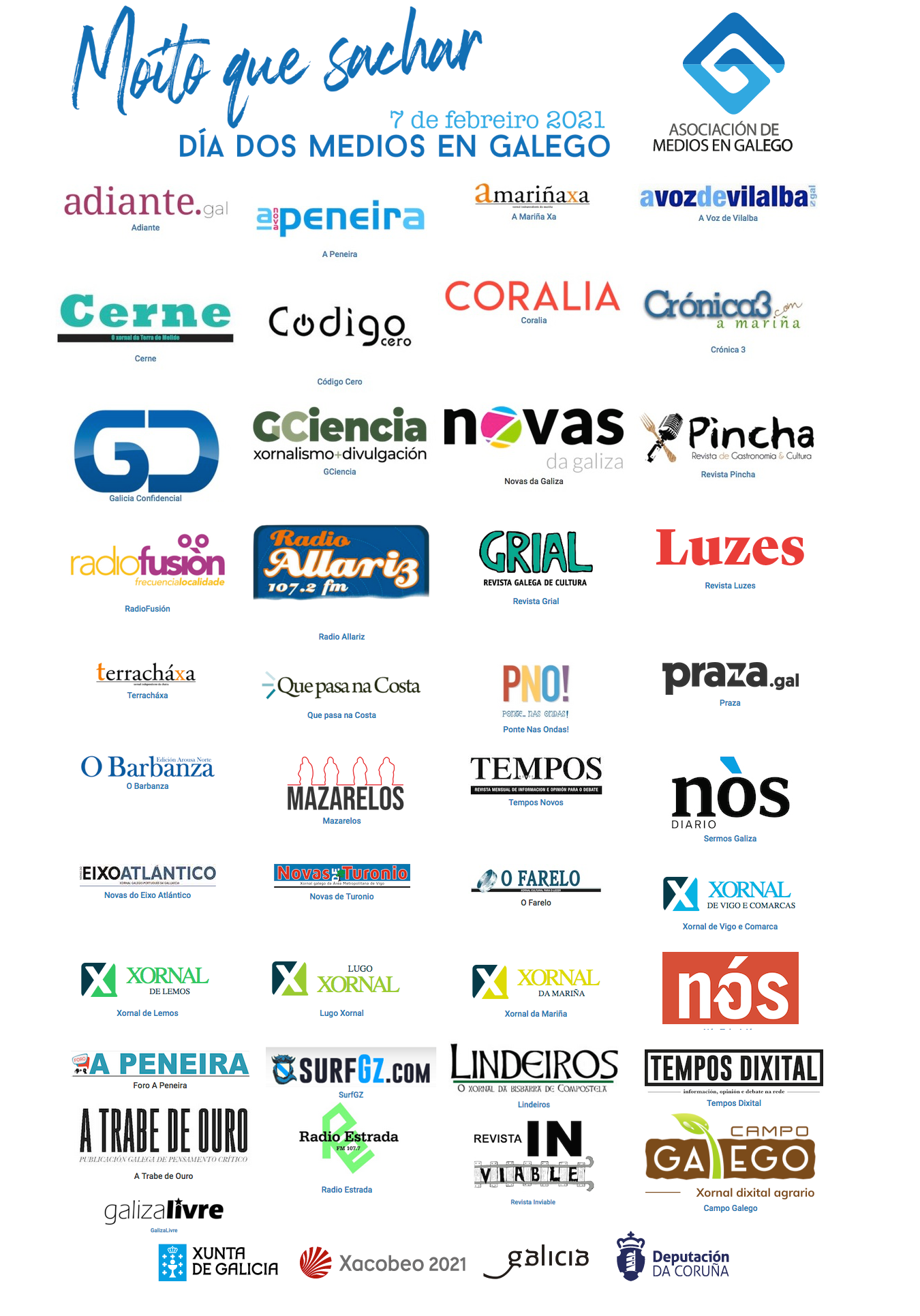 Medios da AMEGA 2021 Moitoquesachar