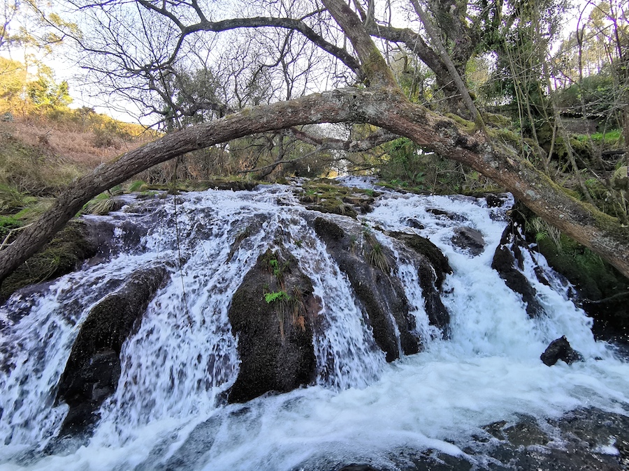 A fervenza do Rabinoso ten varios saltos