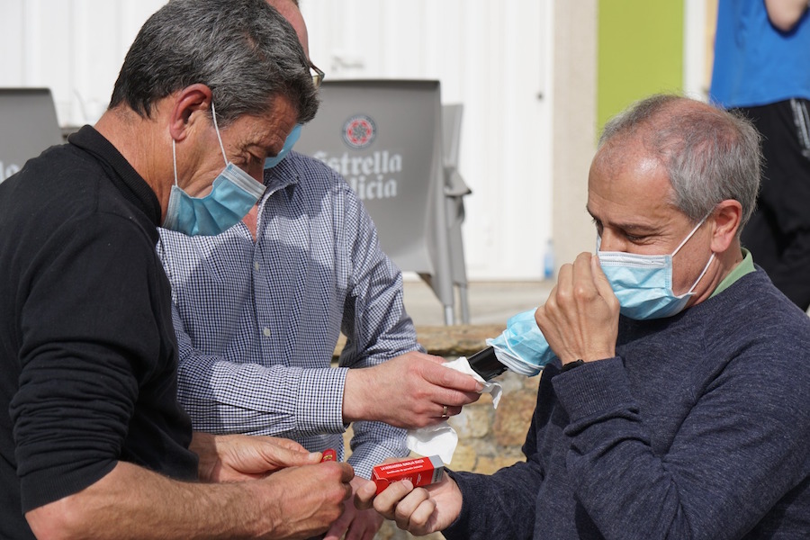 Suso Lista e Alfredo Cruz en Corme-Carla Subirana