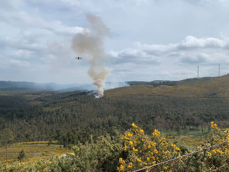 Queima prescrita nos montes de Vimianzo