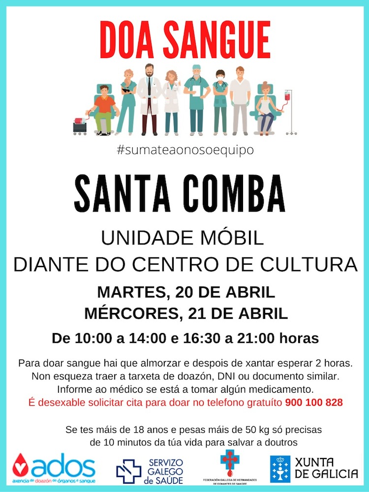 Doazon Sangue en Santa Comba