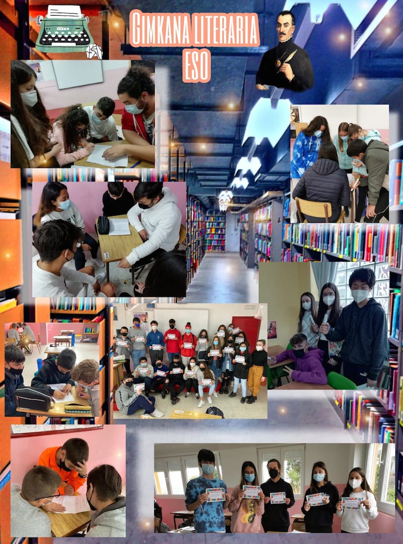 Gymkana literiaria no Colexio Nuestra Senora del Faro
