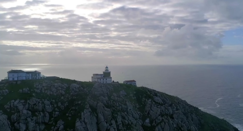Vista aérea Faro Cabo Fisterra. Fotografía- Paco González1