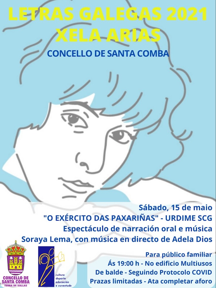 Letras Galegas Santa Comba 2021