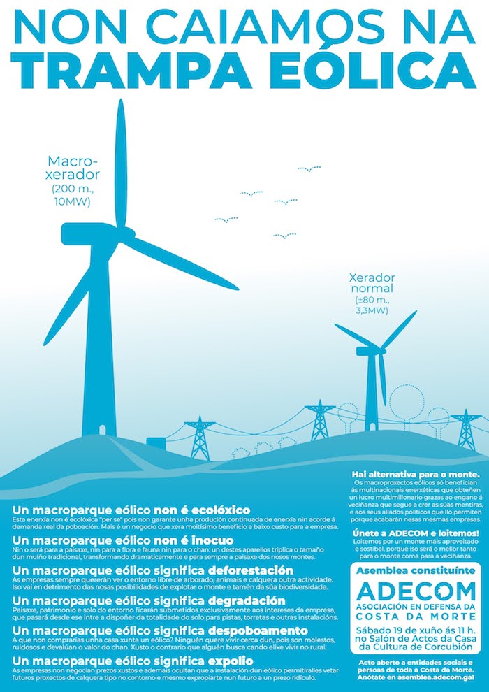 Non caiamos na trampa eólica