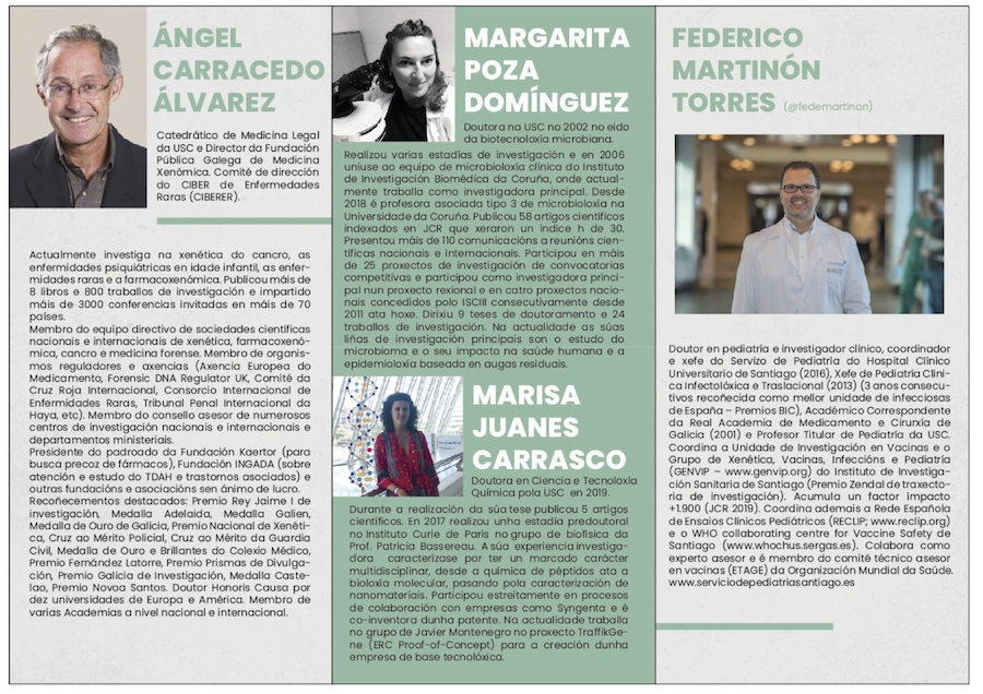 Pontenes Aulas Ciencia Dombate sobre covid