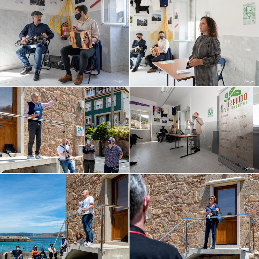 Acto do Monte Pindo Parque Natural por Barreiro Barral