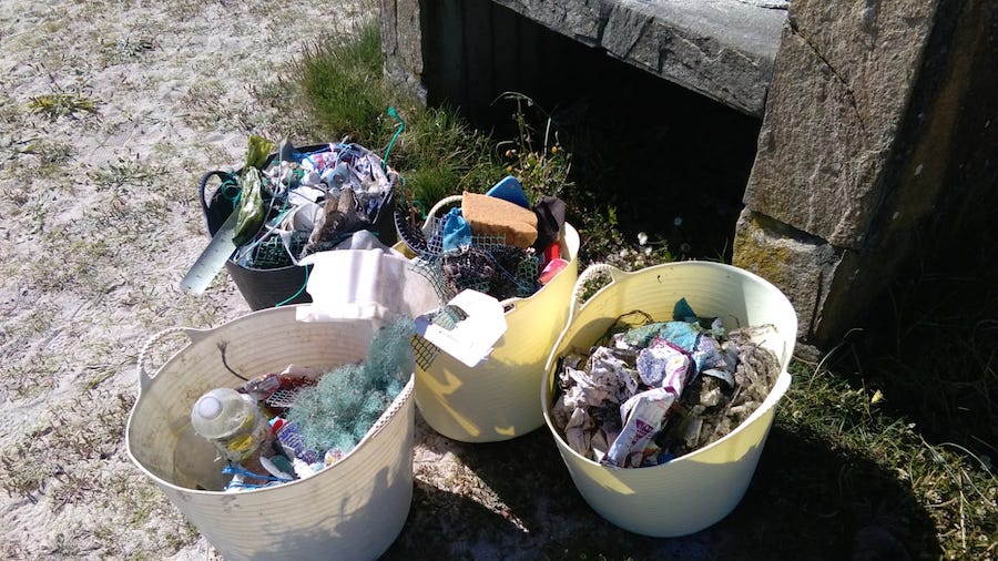 Limpeza praia Seaia-Malpica 1