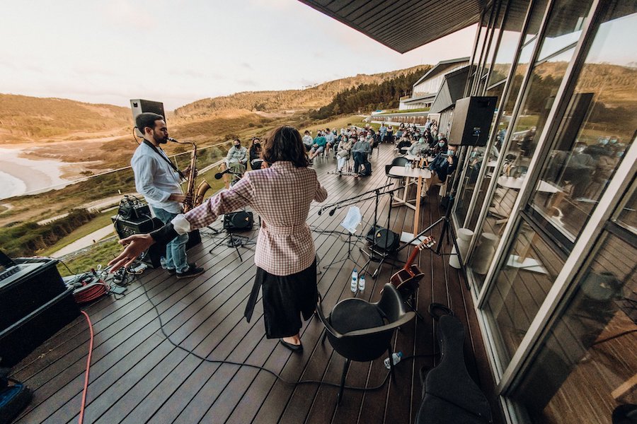 Concerto do ano pasado do Orballo Cultural no Parador
