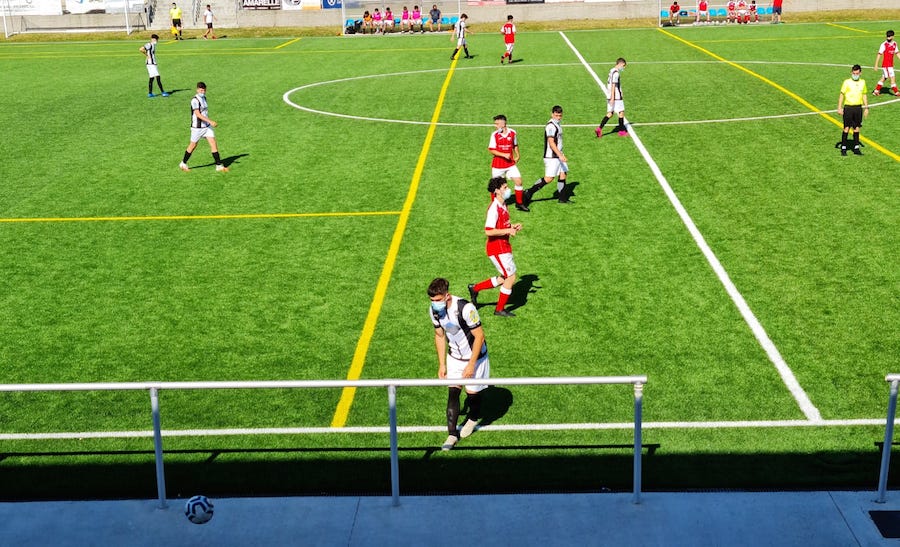 Lance partido xuvenil