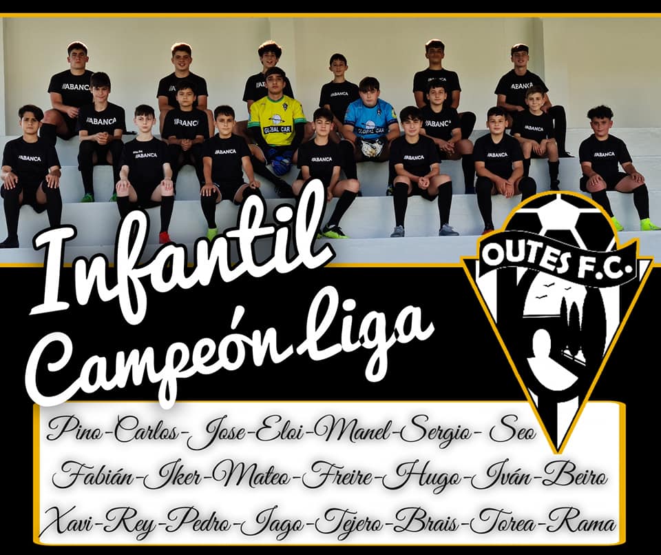 Outes Infantil Campion de Liga 2021