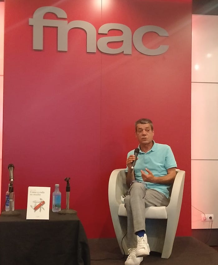 Suso Lista en FNAC da Coruna