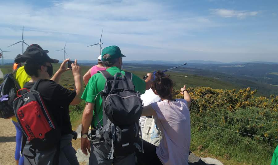 Senda Nova en Pico de Meda