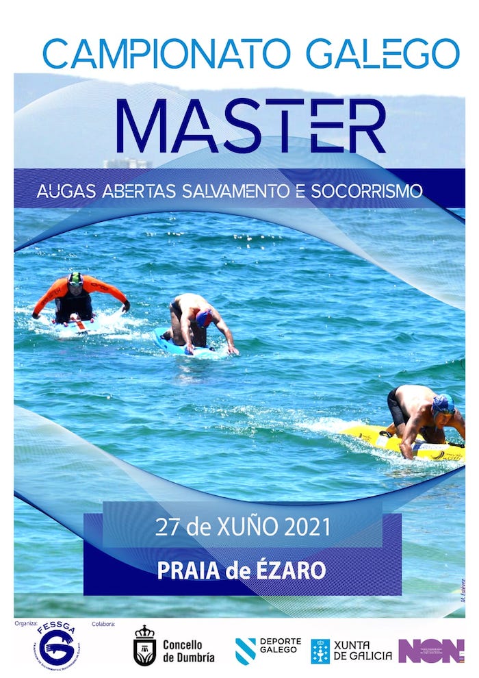 Campionato Galego Máster de Augas Abertas 2021 Ezaro