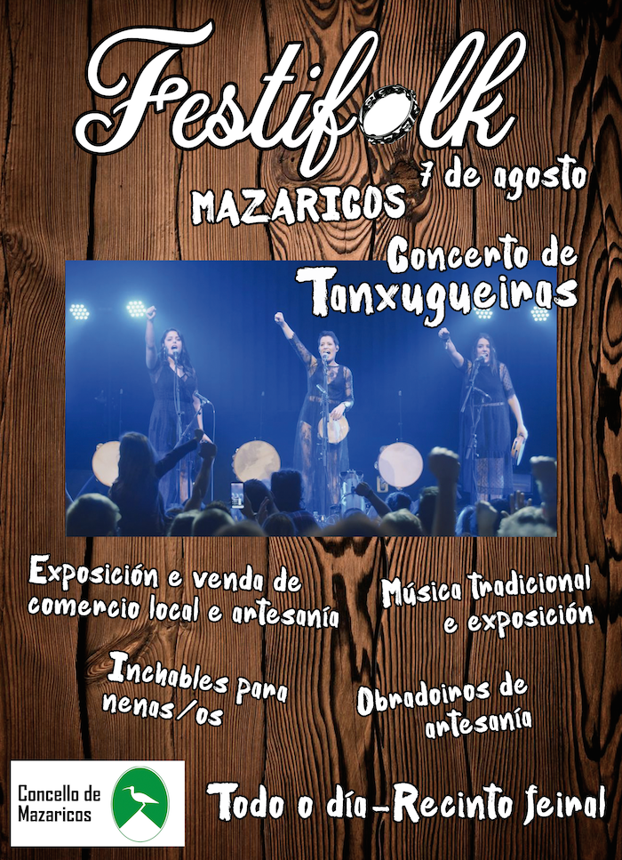 Cartel Festifolk Mazaricos 2021