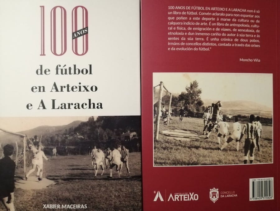 Libro 100 anos de futbol de Arteixo e A Laracha