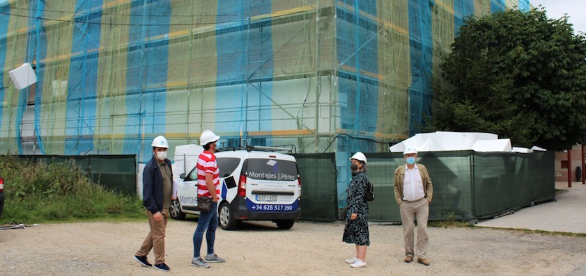 Obras no pavillon carballo_calero
