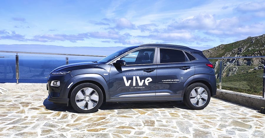 Huynday carsharing Hotel Semaforo Fisterra 1