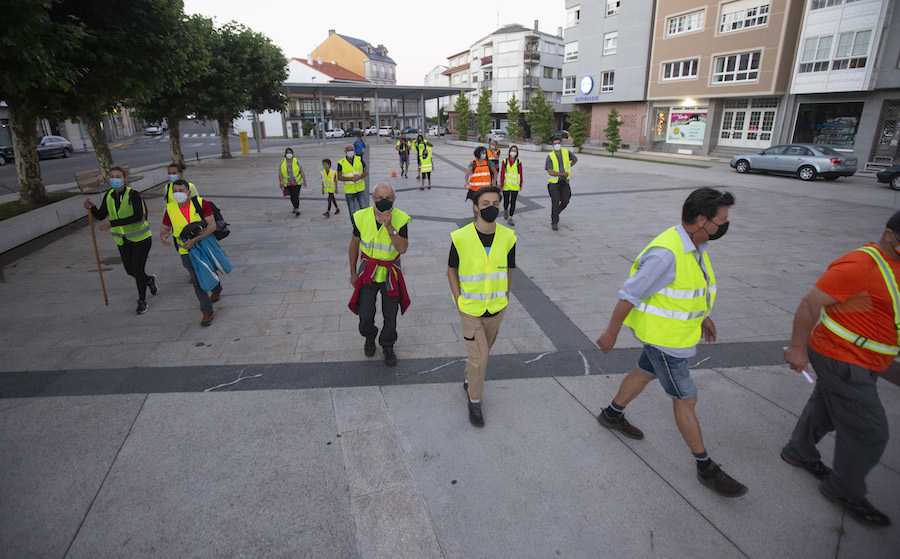 andaina nocturna Ponteceso