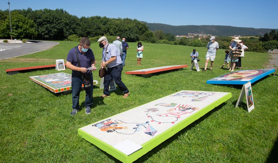 Expo de Azulexo en Ponteceso