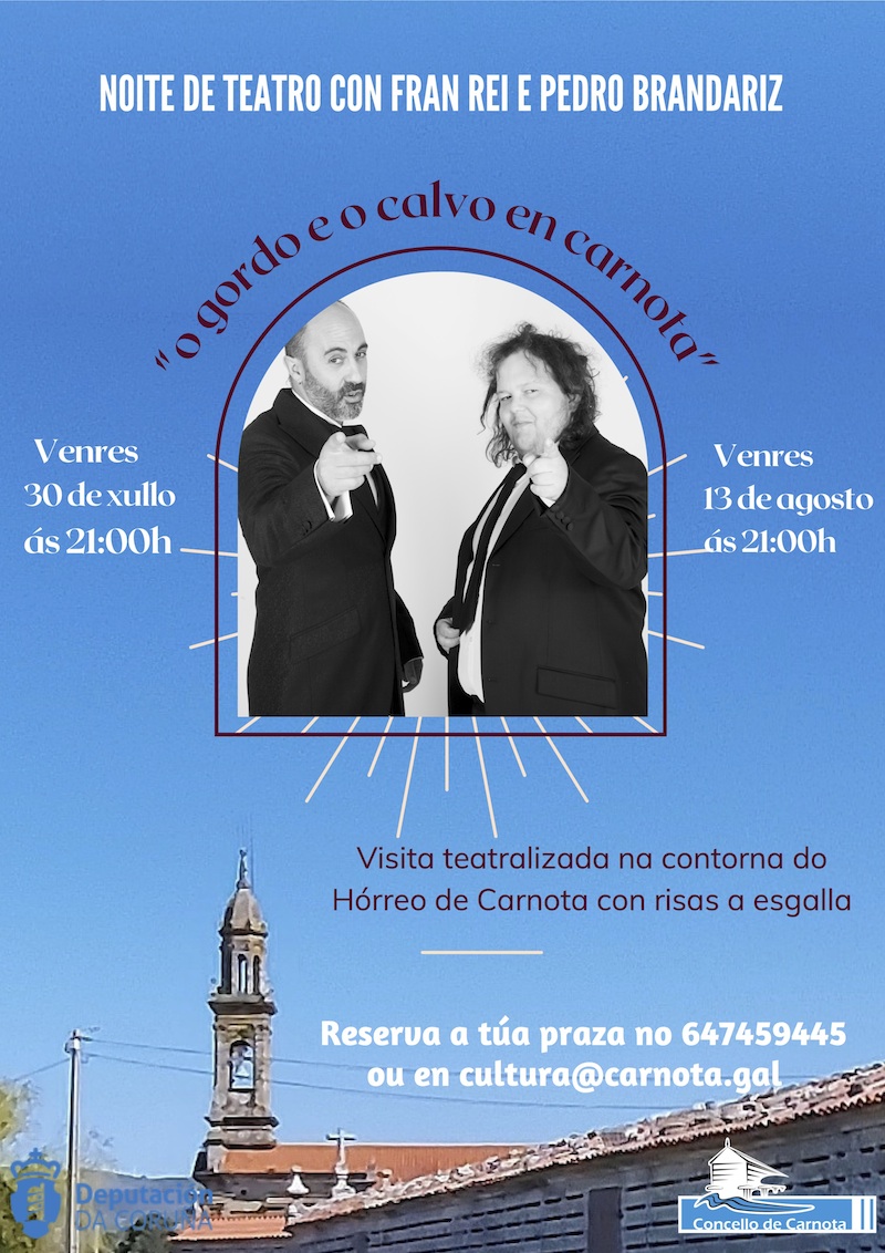 Gordo e Flaco no HOrreo de Carnota
