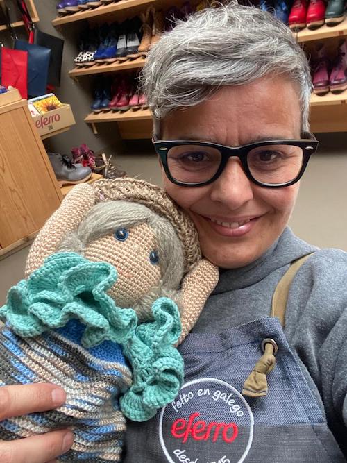 Elena Ferro coa Lonxeira de Fatima Bermudez copia