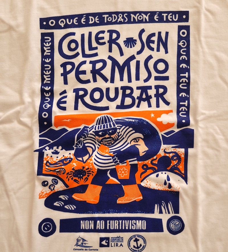 Coller sen permiso e roubar-Campana contra o furtivismo