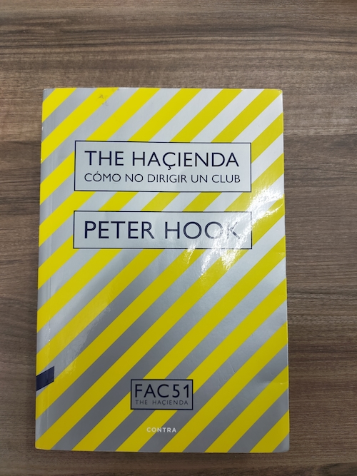 4 Libro de Peter Hook