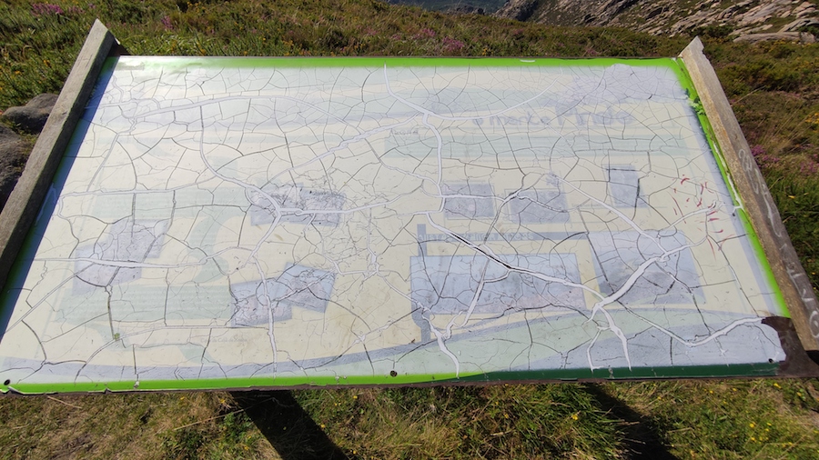 Ruta O Fieiro-A Moa. Cartel informativo copia