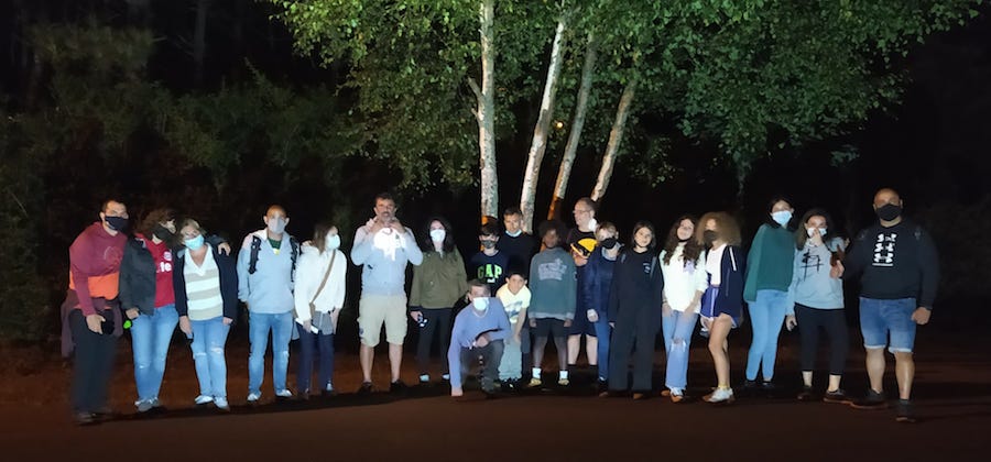 Paseo nocturno por Corme