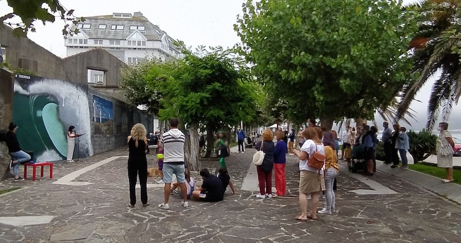 Presentacion do libro no Xardin de Corme