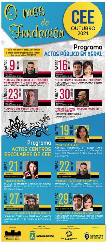 CARTEL PROGRAMAO Mes da Fundacion Fernando Blanco 2021